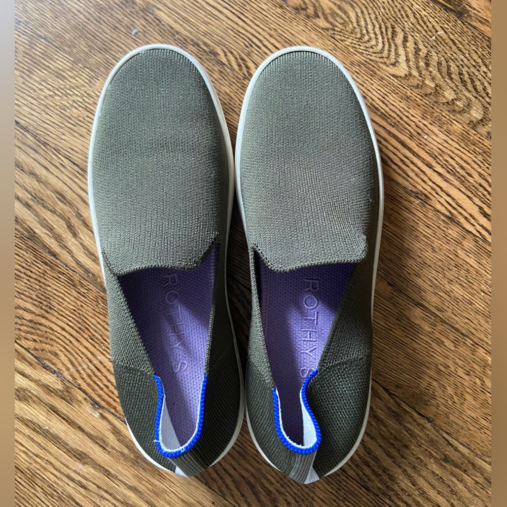 Rothy’s Original Slip On Sneaker Green